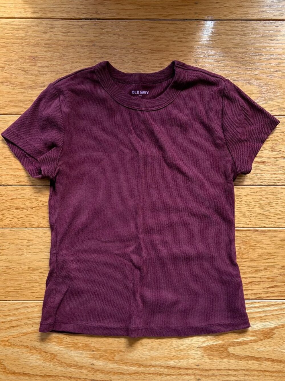 Old Navy Burgundy Snug Top in Small
